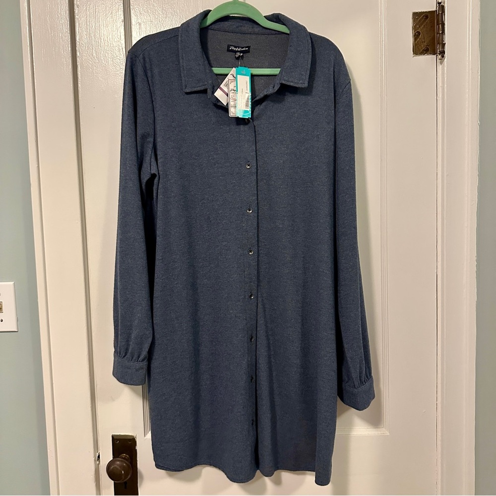 Women's Flannel Knit Dress by Flag & Anthem